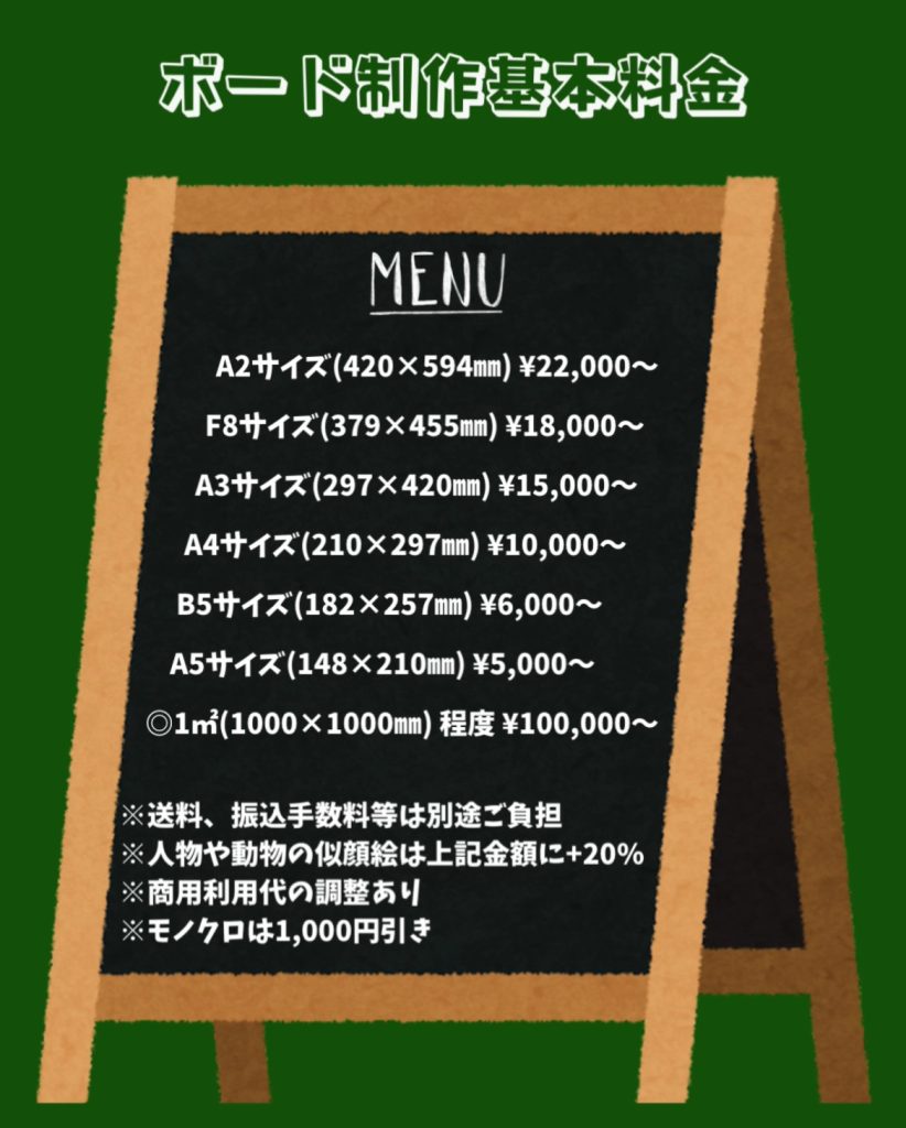 ChalkArt Order - NAOMICHI NISHIMURA